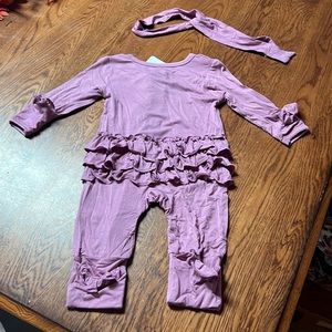 One piece outfit with headband